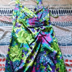 New-Multi-colored Evan-Picone Dress!